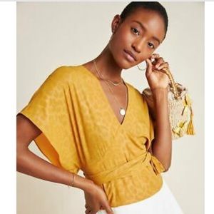 Anthropologie Wrap Shirt